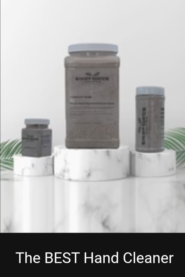 Customer photo review of The BEST Hand Cleaner