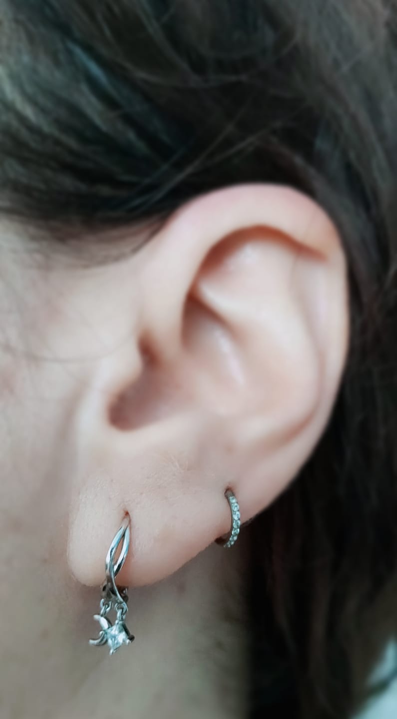 Customer photo review of Gaia Huggies Silver