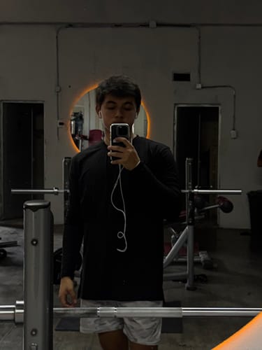 Customer photo review of OmniSoft Essential Long Sleeve - Black