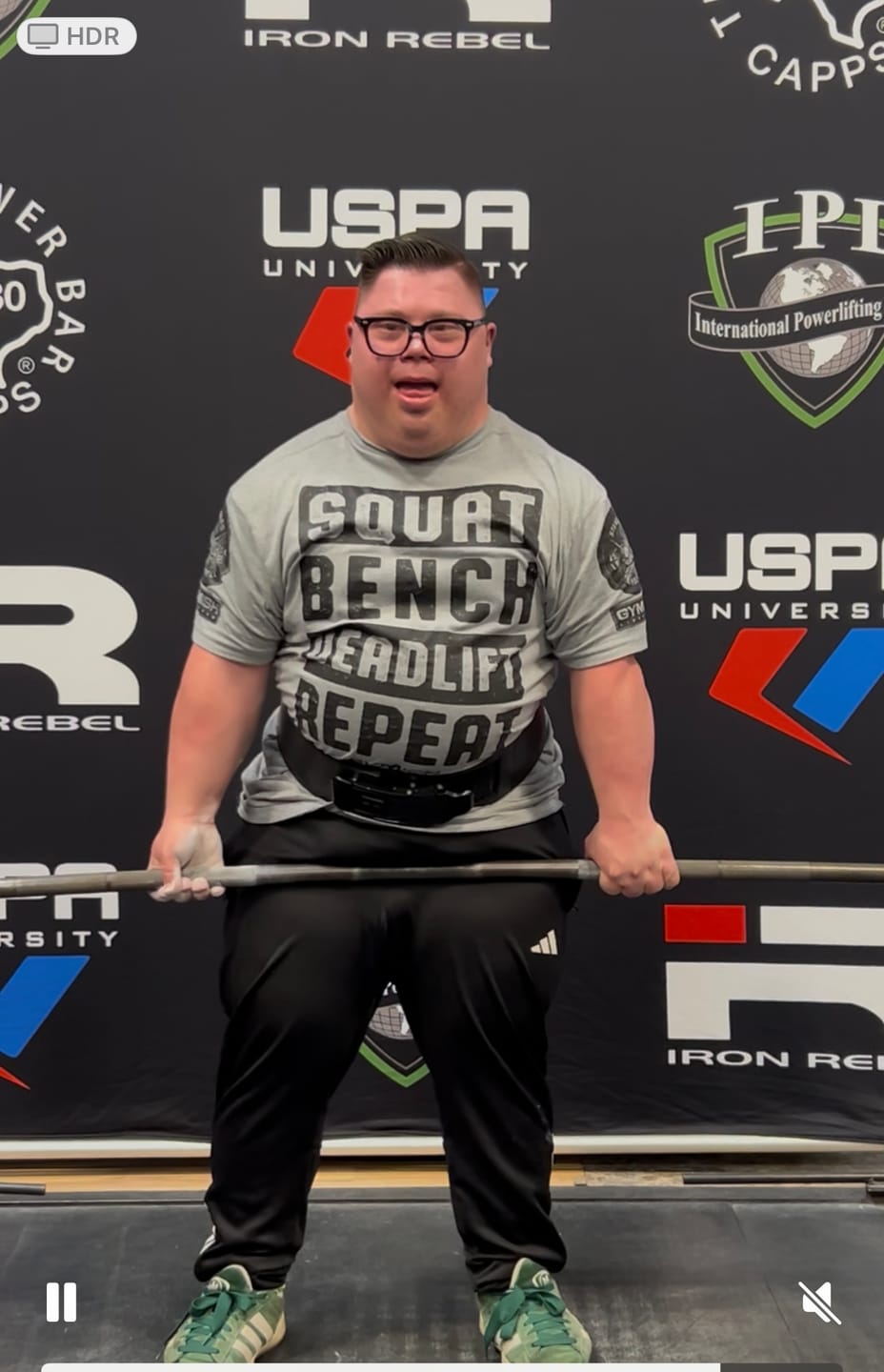 Customer photo review of PR Heavy Duty Premium Wrist Wraps - All Black