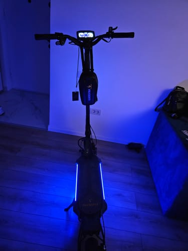 Customer photo review of Ausom Branded Handlebar Bag