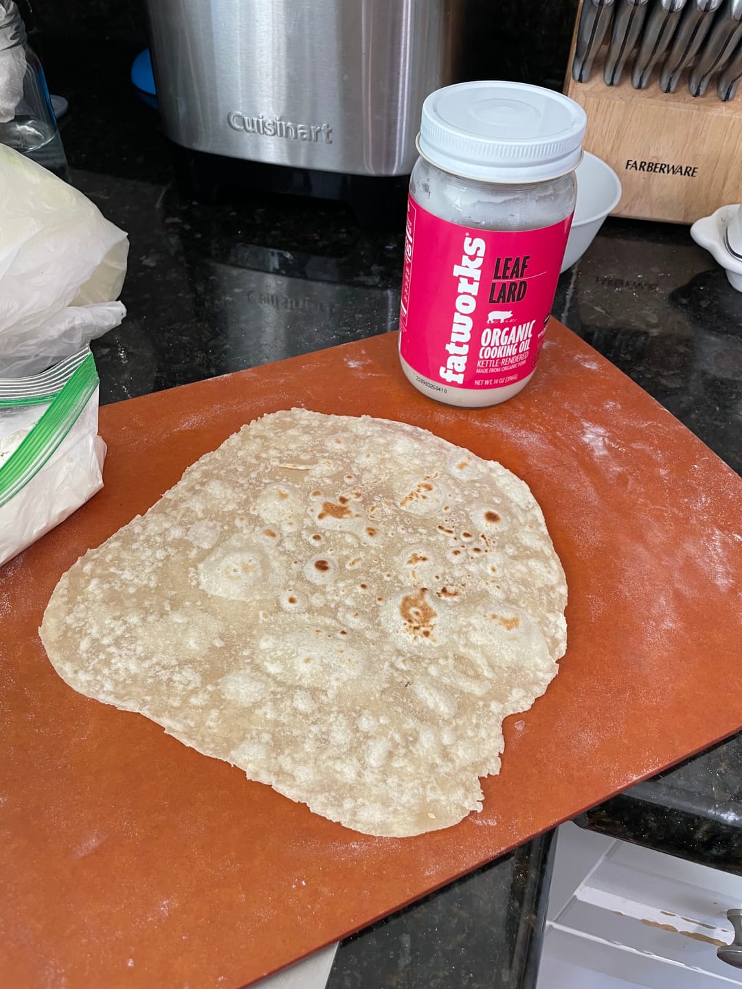 Customer photo review of Organic Leaf Lard (14 oz)