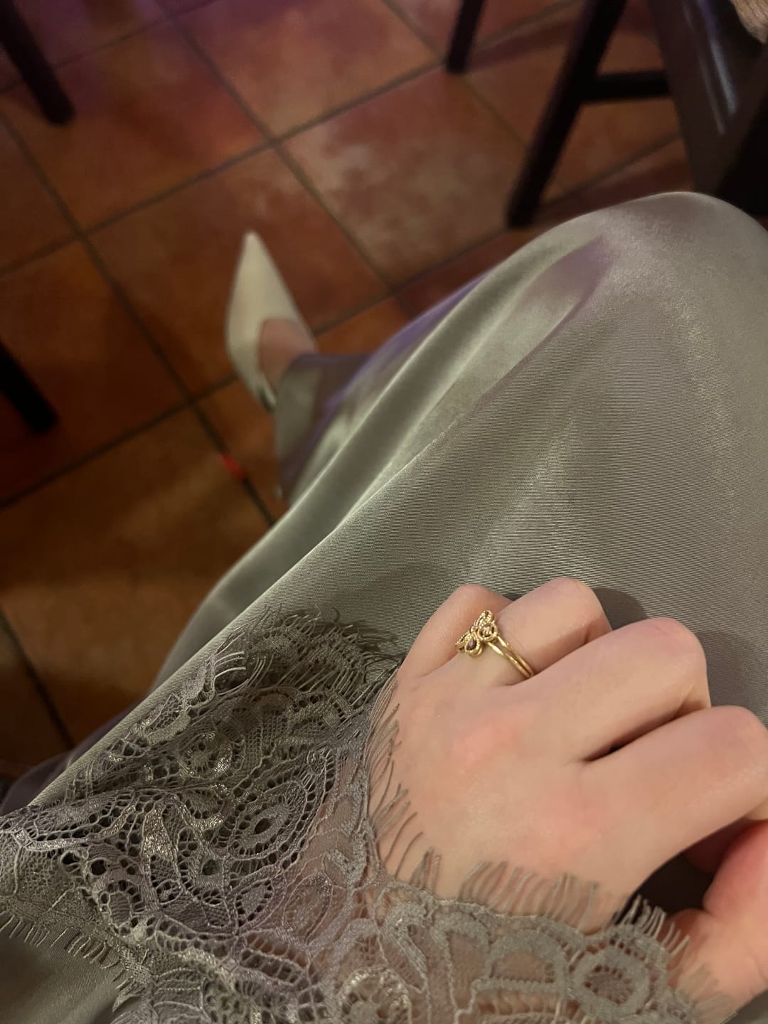 Customer photo review of Spitzen Kleid