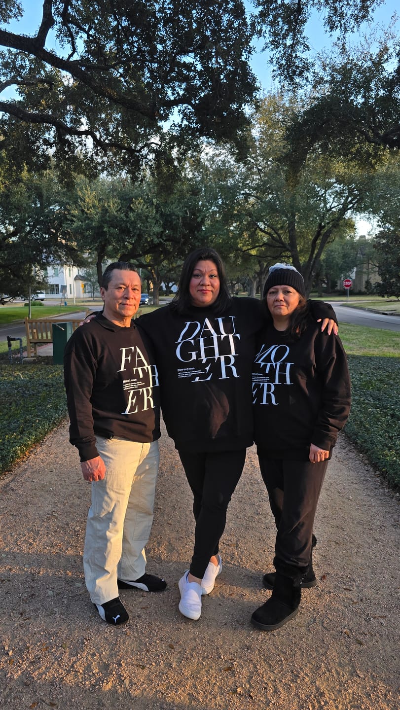 Customer photo review of Daughter Remix Sweatshirt (FINAL SALE - Adult)