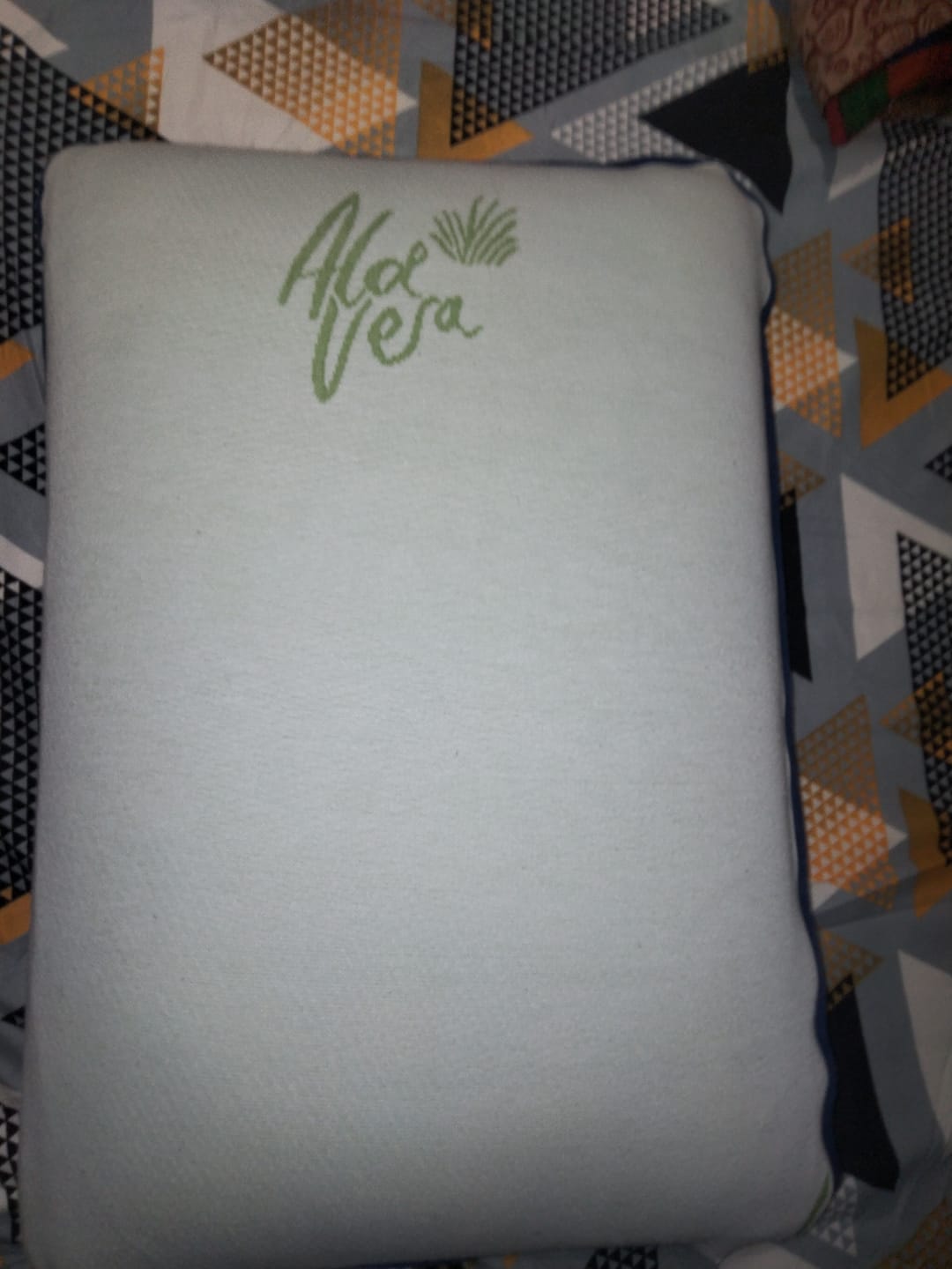 Customer photo review of Flo Adjustable Pillow (Memory Foam)