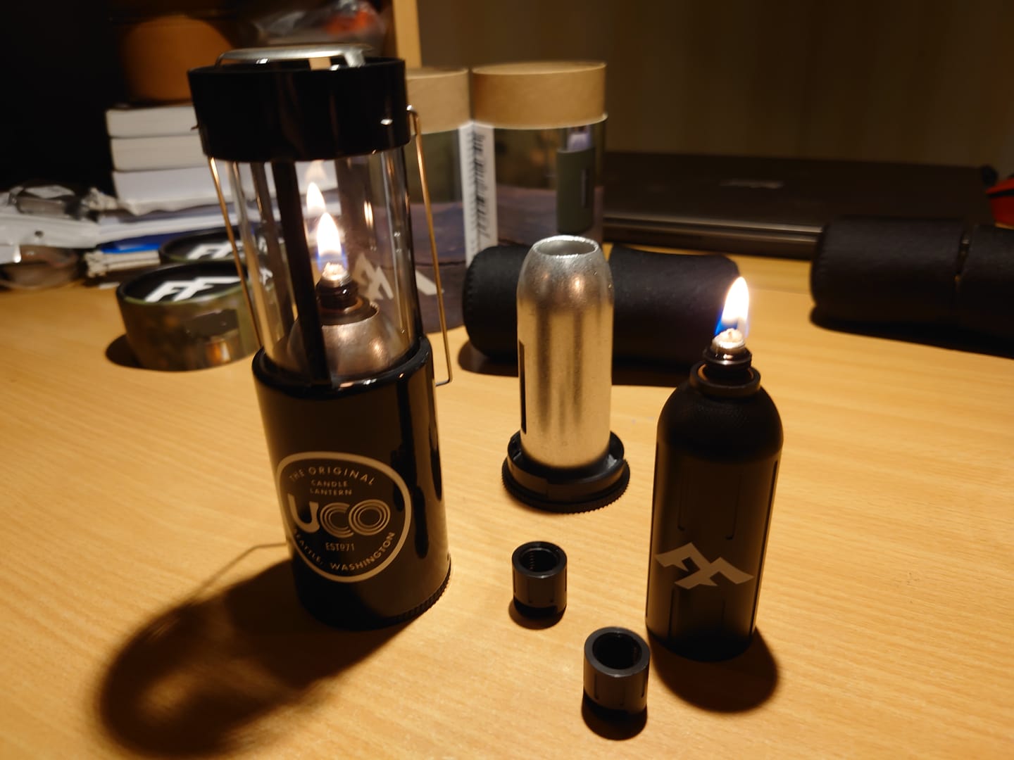 Customer photo review of Oil Inserts for Use with UCO Original Lanterns