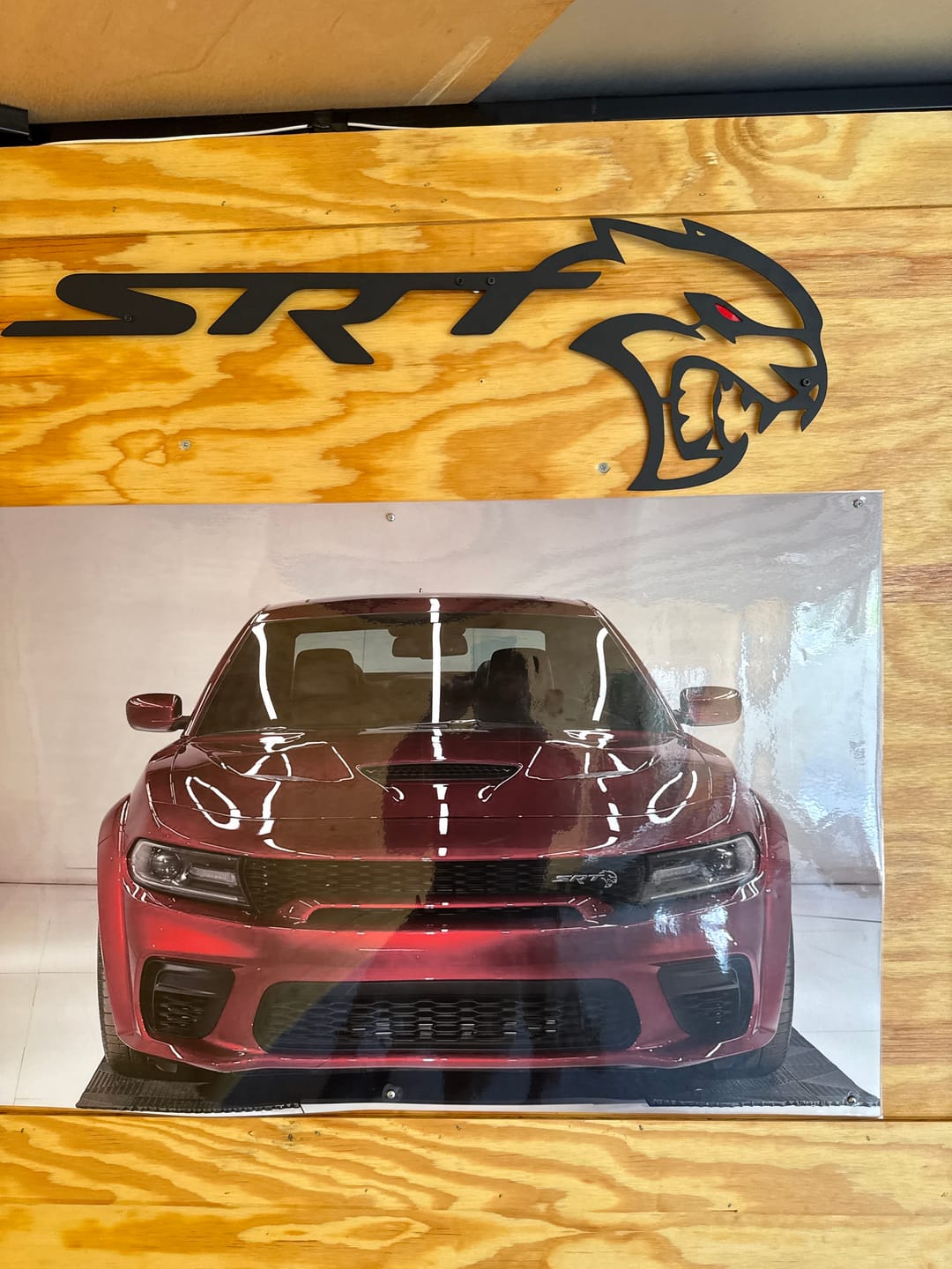 Customer photo review of SRT Metal Car Emblem