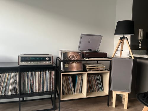 Customer photo review of Mueble para Vinilos 87 MIMA — Kallfu.cl