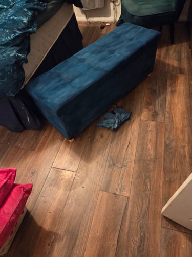 Customer photo review of Fabric Paint -- Blue