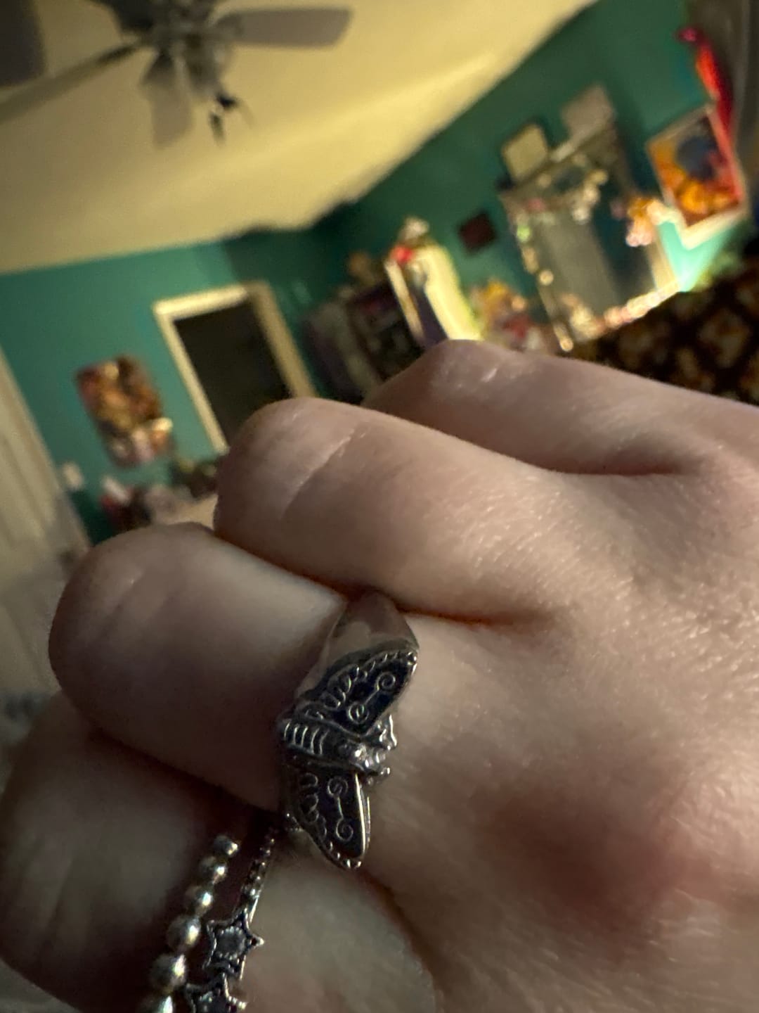 Customer photo review of MOTH RING