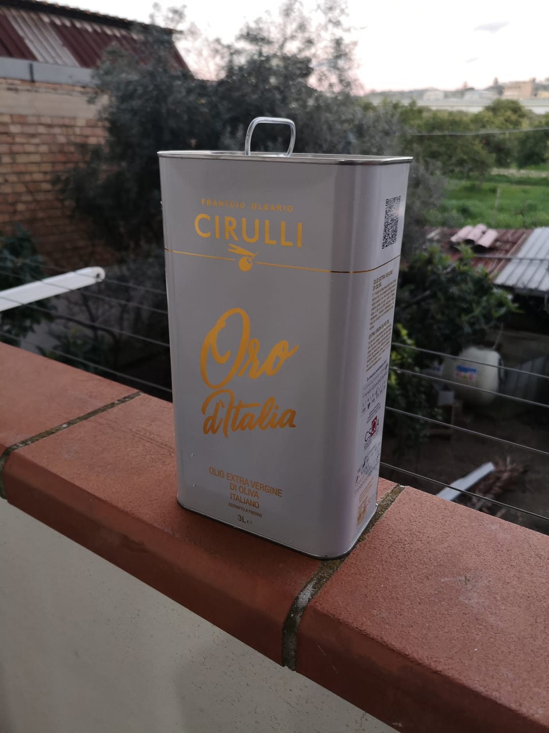 Customer photo review of 1 lattina di olio extravergine di oliva • 3 Litri