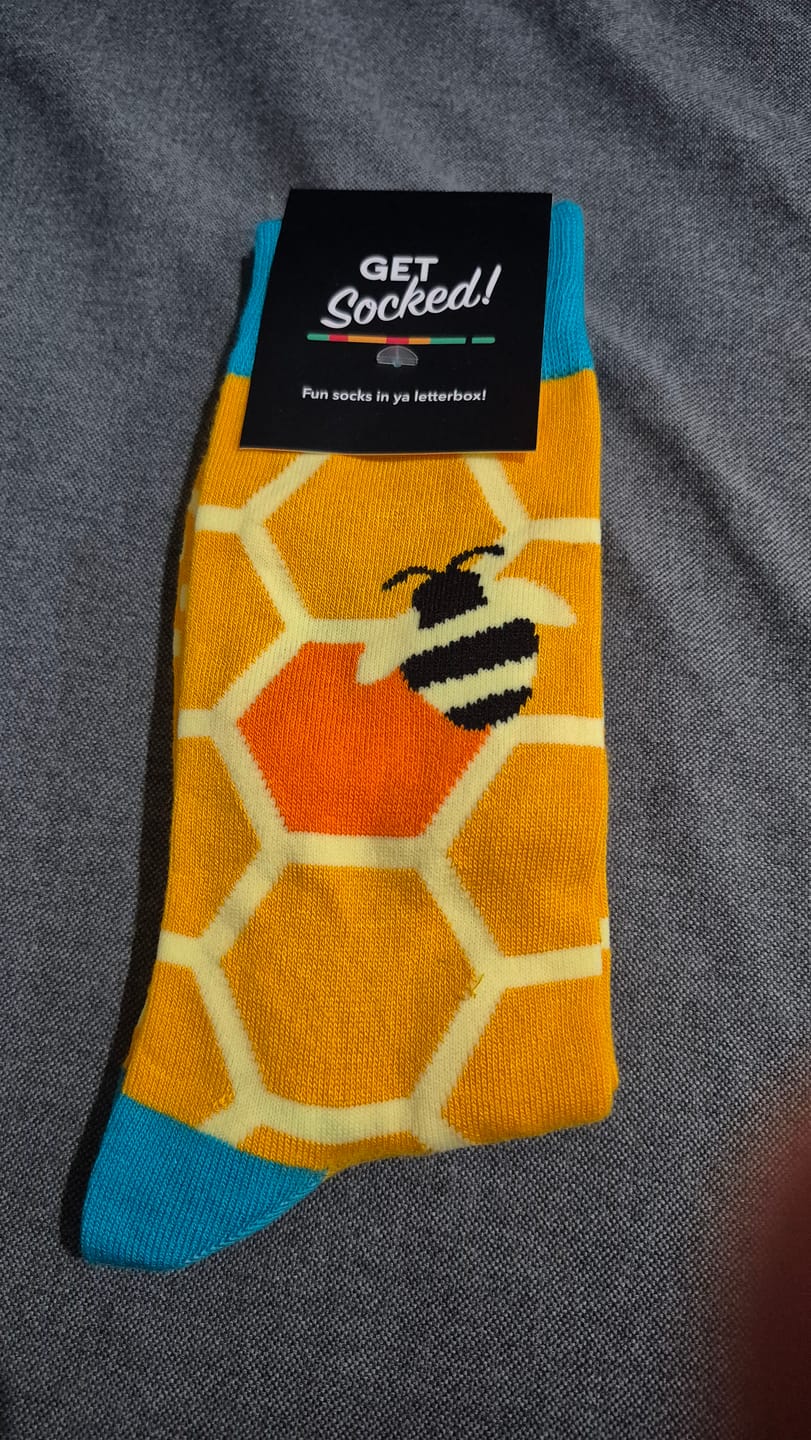 Customer photo review of Honeycomb - Bamboo Socks