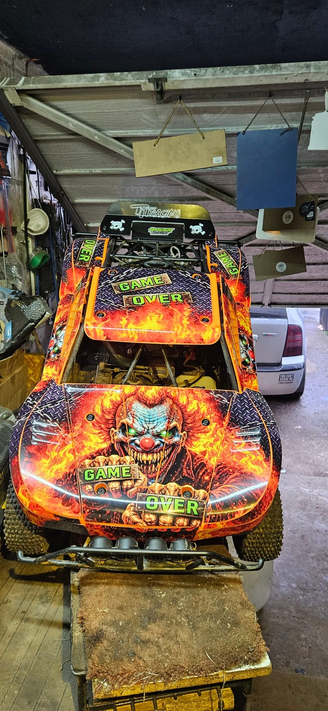 Customer photo review of 30DEGREE NORTH 5T - "GAME OVER" BODY WRAP