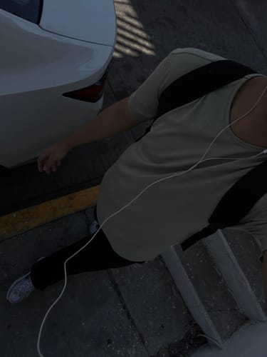 Customer photo review of Ultra Soft Relax Tee - Light Green