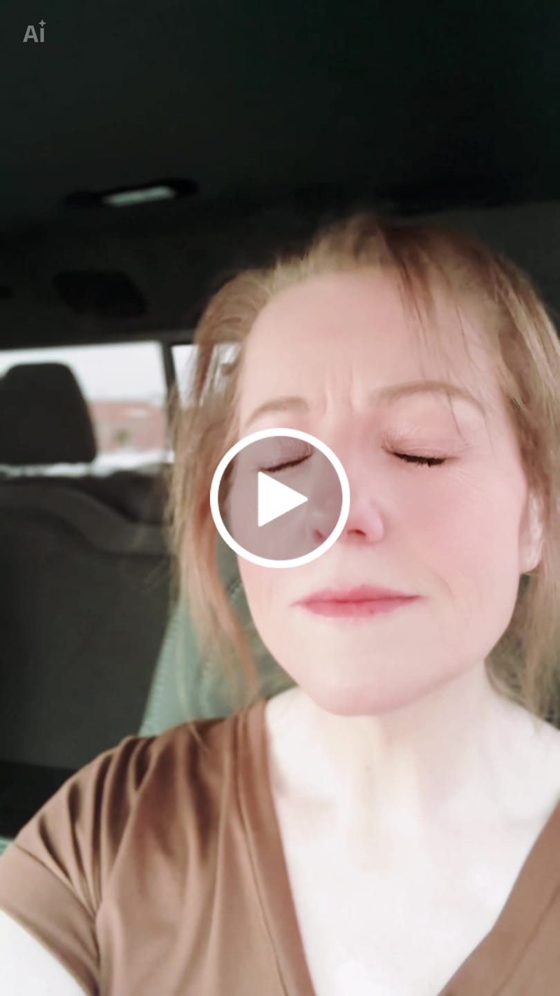 Customer video review of Balancing Serum Face + Body Mist