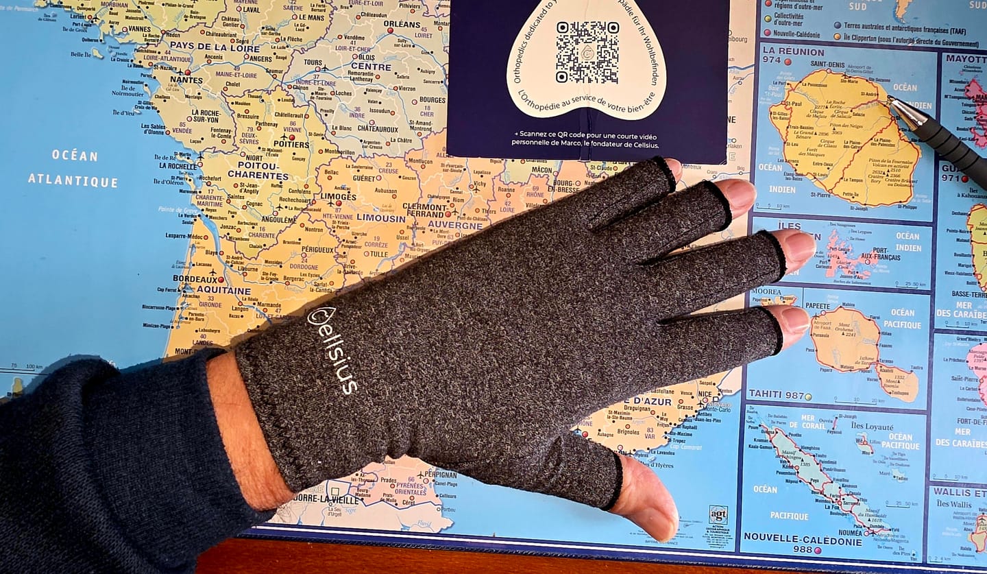 Customer photo review of Gants de Mobilité Cellsius - Libérez vos mains de la douleur