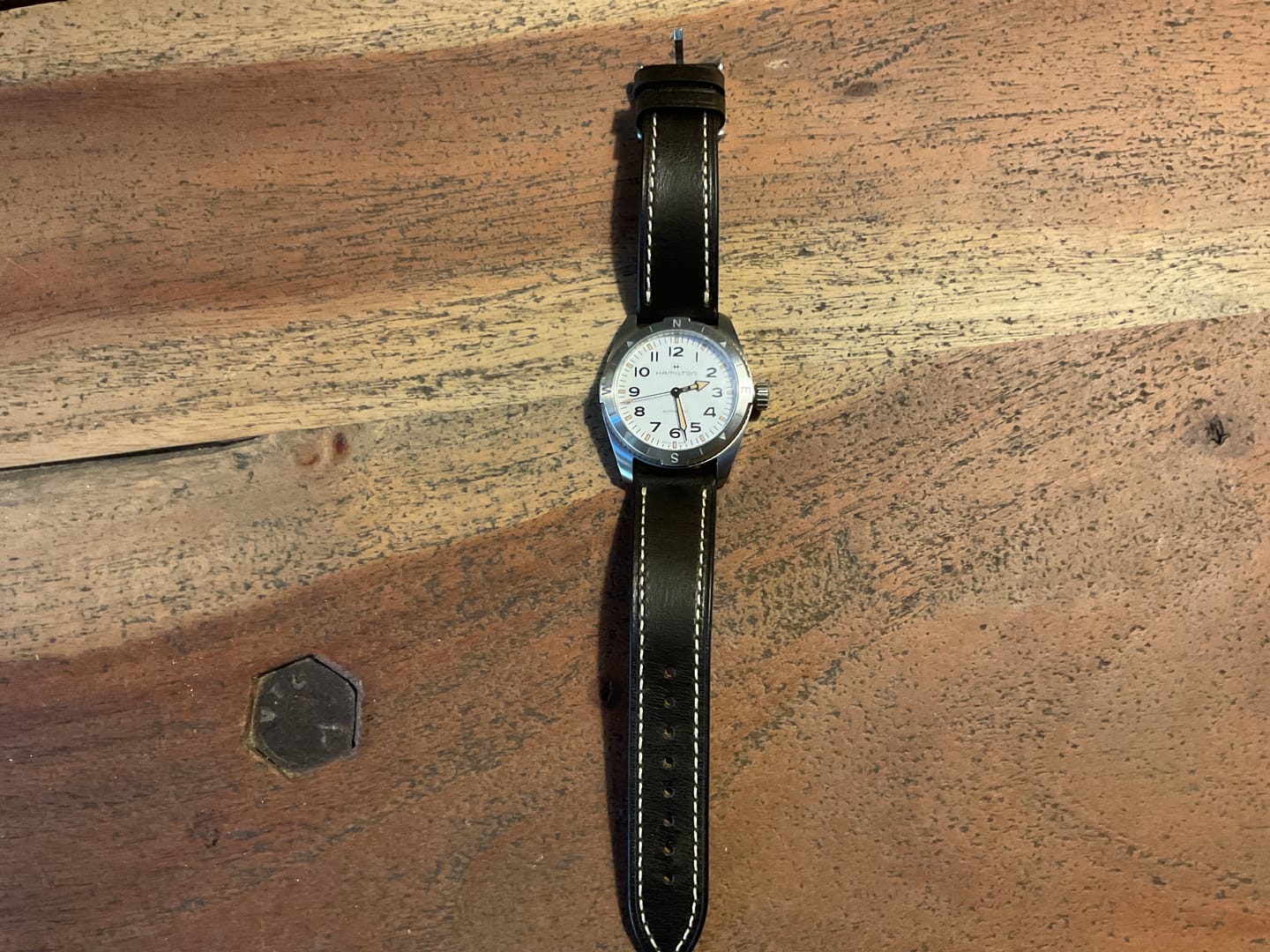 Customer photo review of Leather - Tapered Black Walnut