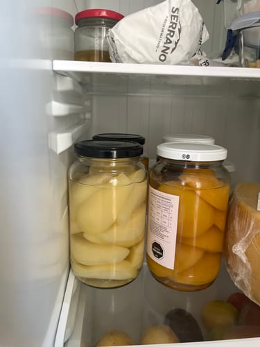 Customer photo review of Combo Frutas en Almíbar Artesanales