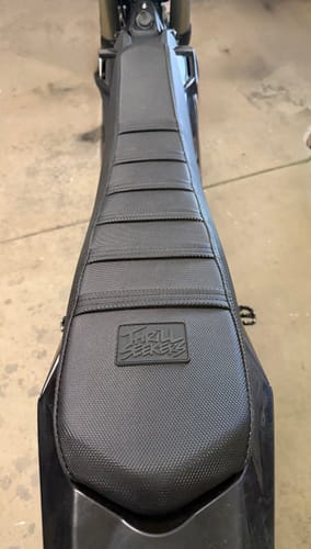 Customer photo review of Custom Seat Cover: Sur-Ron Ultra Bee
