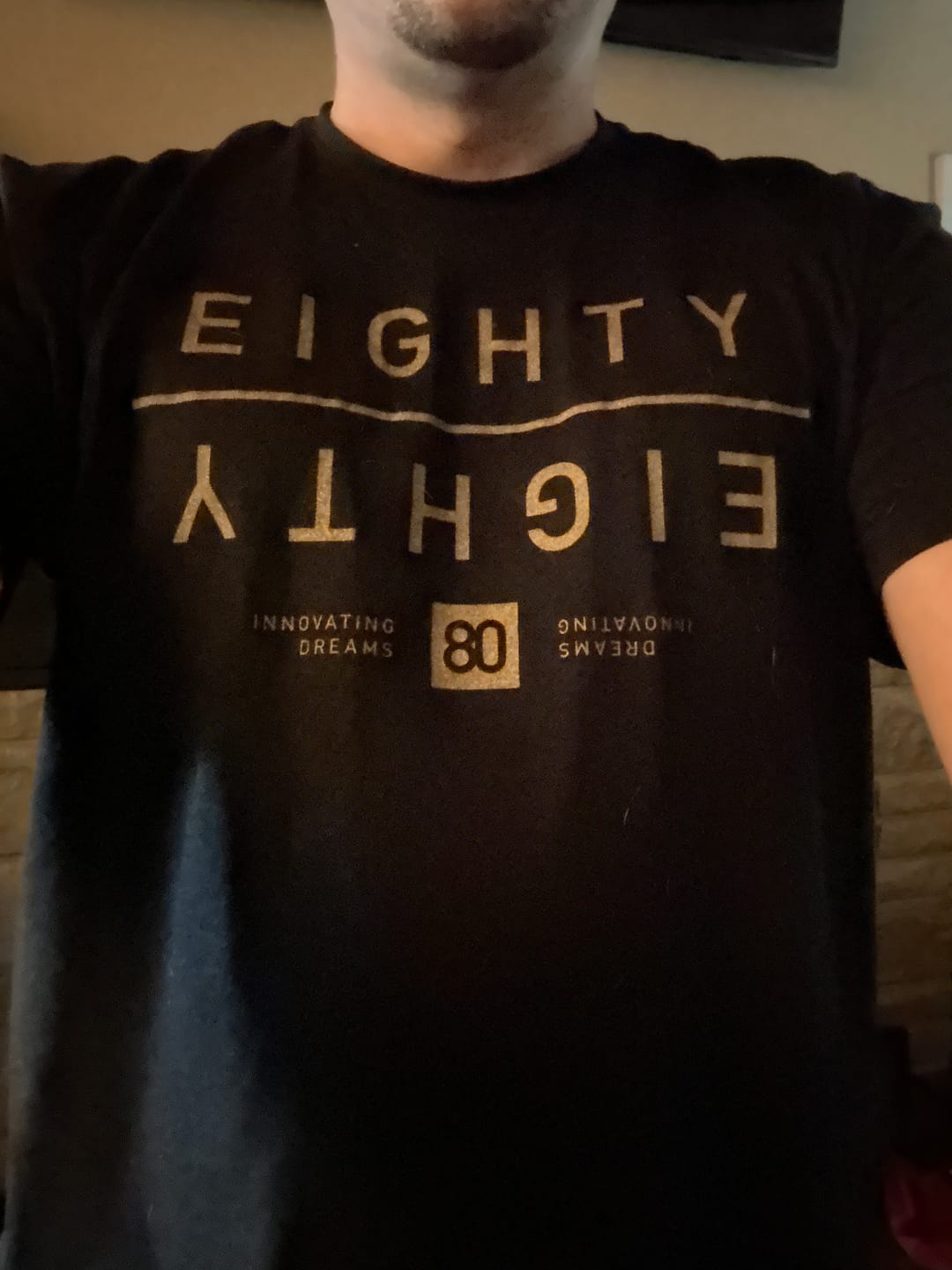 Customer photo review of 80Eighty® Golden MIrror Shirt