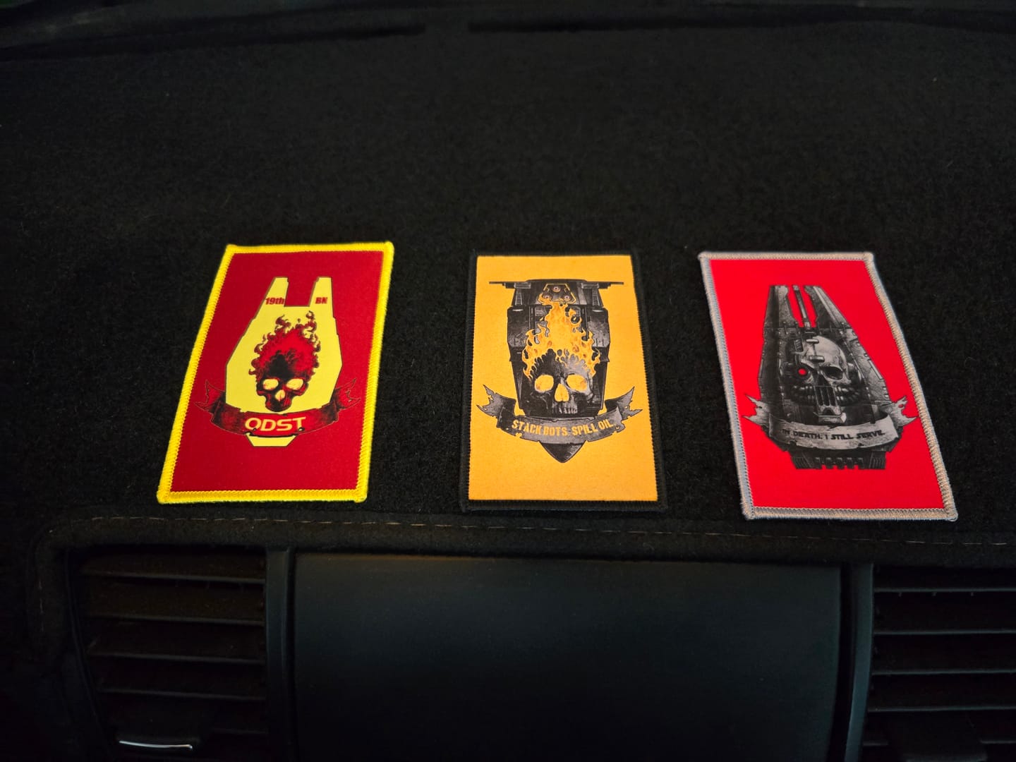Customer photo review of Hell Jumper - Sublimation Velcro Morale Patch