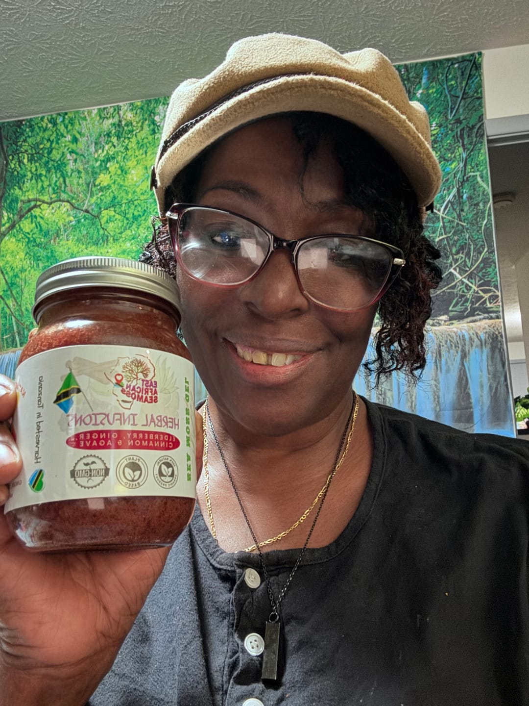 Customer photo review of ELDERBERRY GINGER East African Sea Moss Gel (flavored)