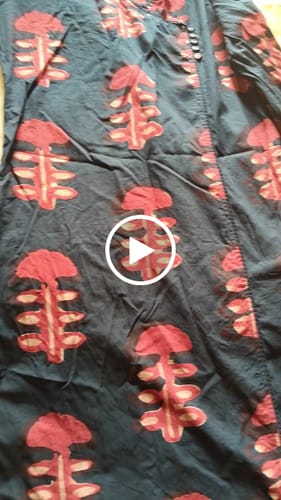 Customer video review of "Sarita" Angrakha Cotton kurta