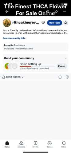 Customer photo review of Biscotti - Light Dep THCA (Full Size)