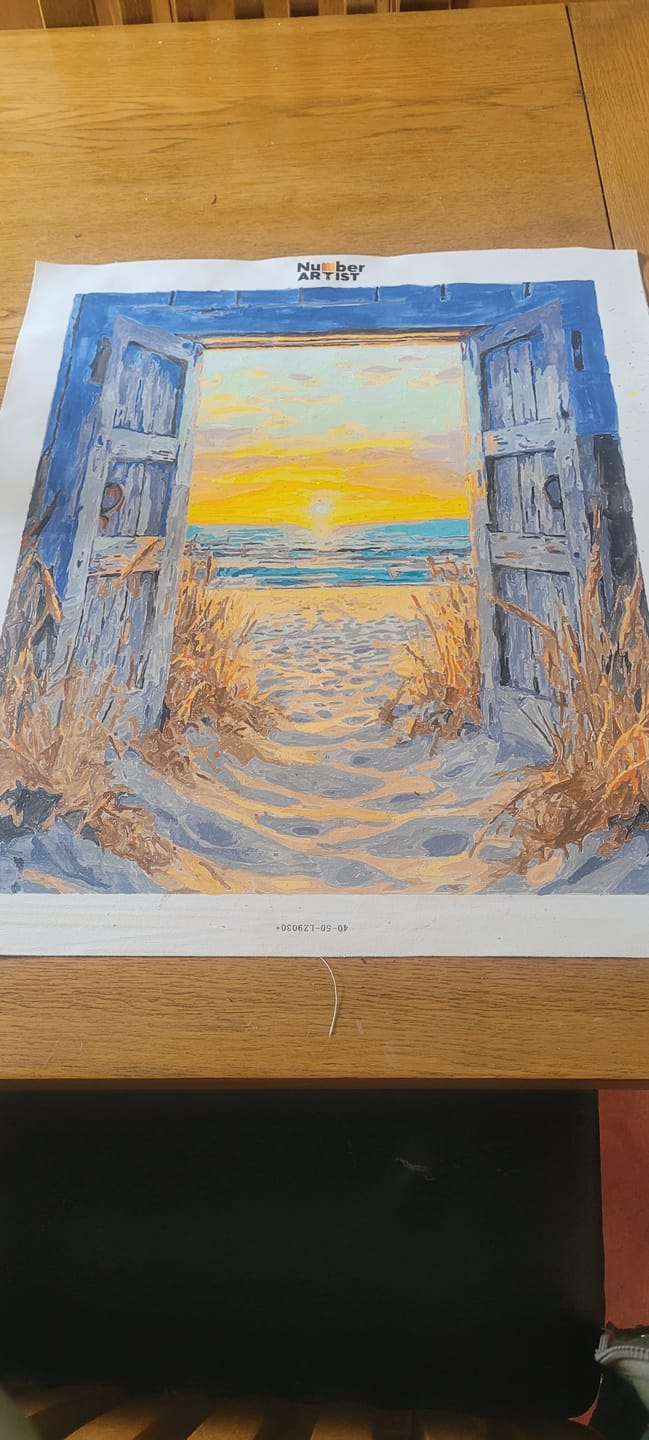 Customer photo review of Door to Sunset