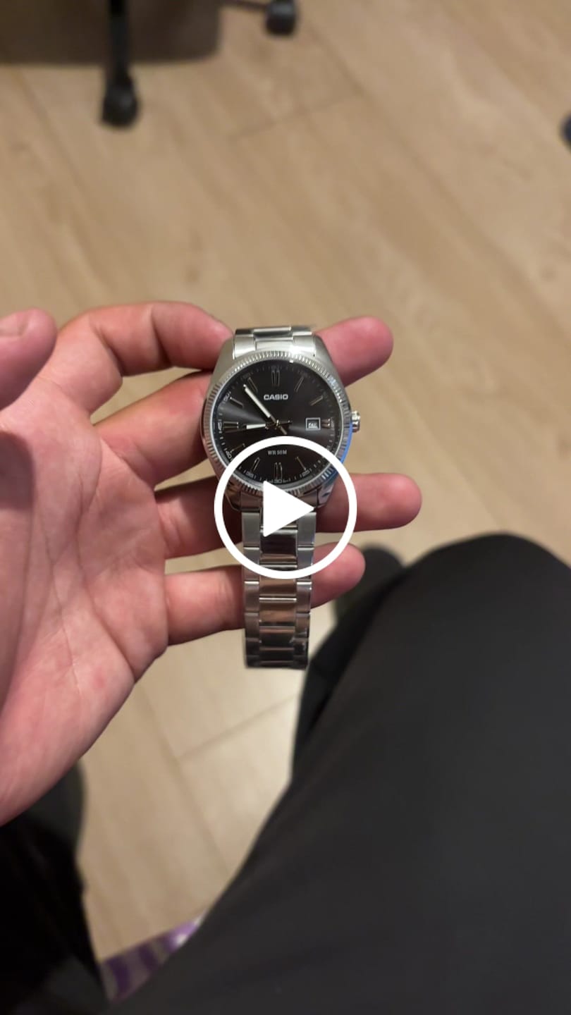 Customer video review of Reloj Casio Análogo MTP-1302D-1A1V Negro 38,5mm