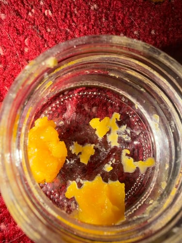 Customer photo review of Wedding Cake | Live Resin Crumble