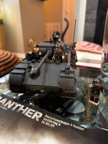 Customer photo review of Panther Tank (Grey) | 1180 PCS