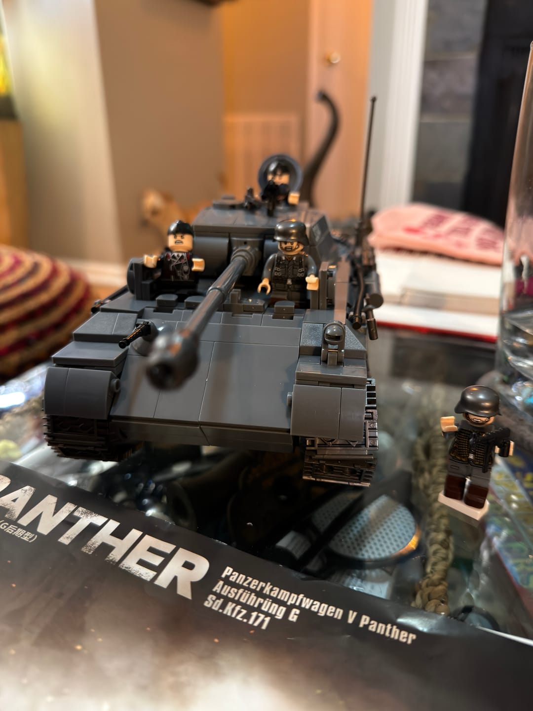 Customer photo review of Panther Tank (Grey) | 1180 PCS