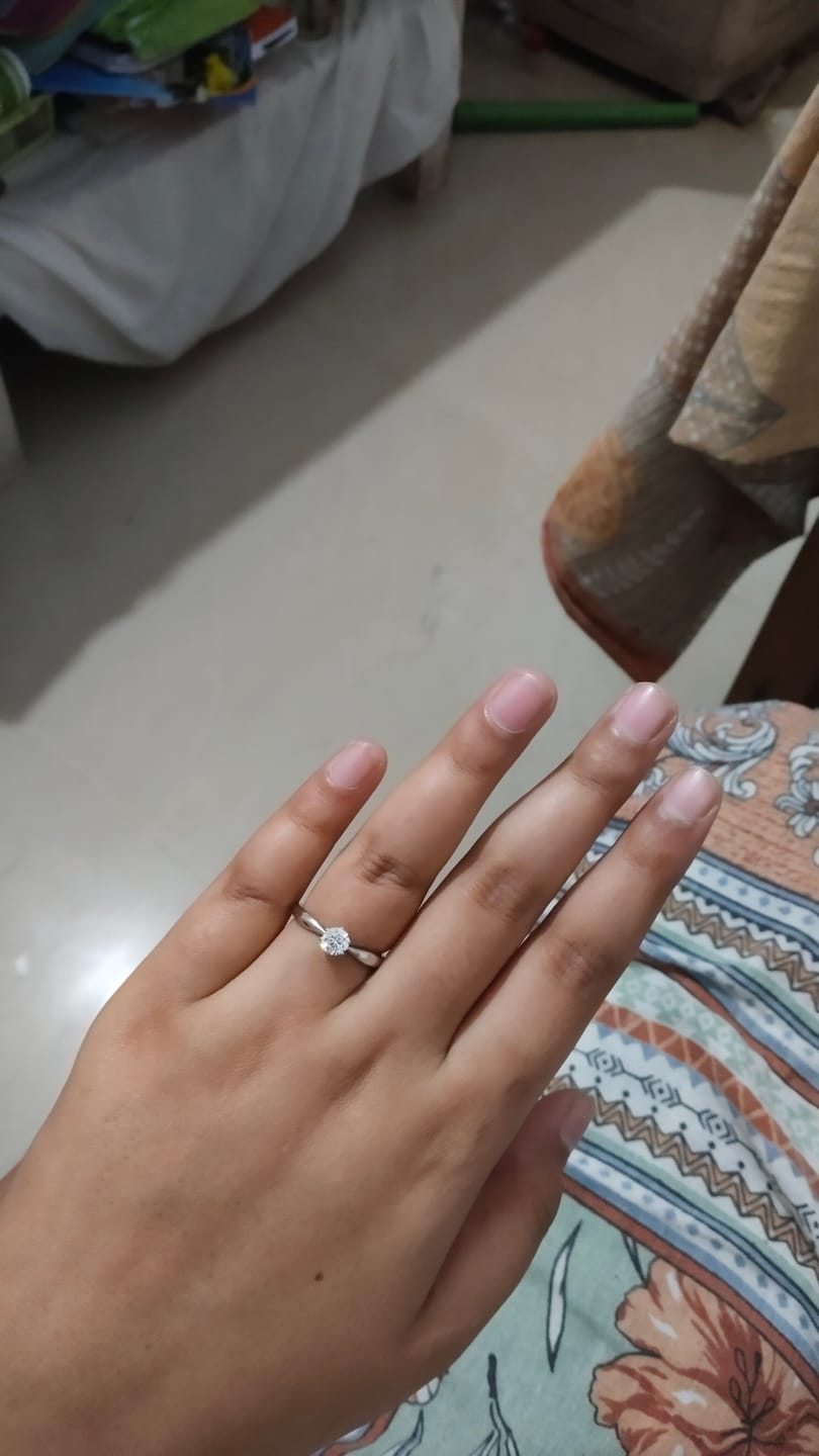 Customer photo review of Forever Yours 925 Silver Ring