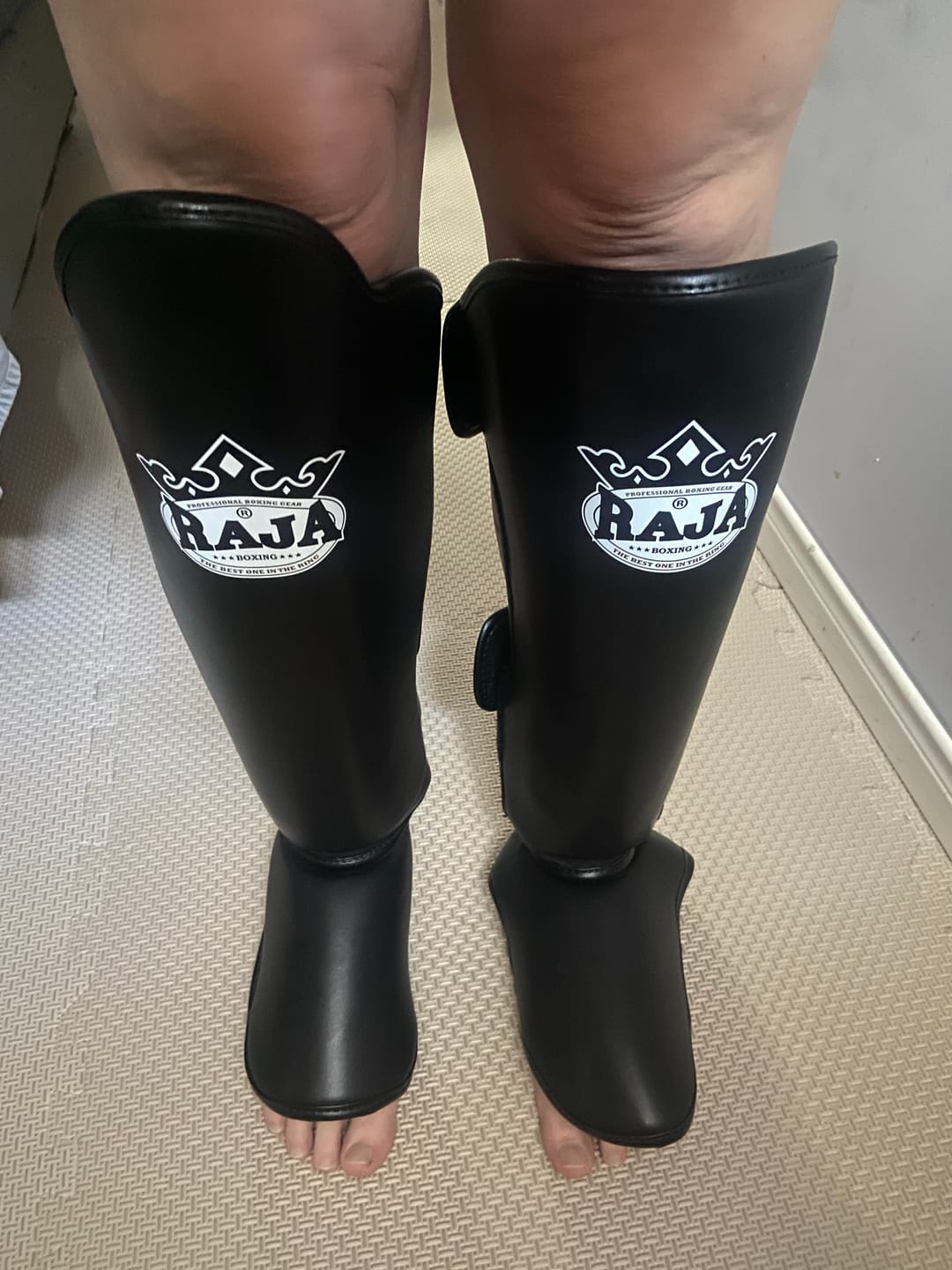 Customer photo review of RAJA CLASSIC STANDARD SHIN GUARDS - RSG-1