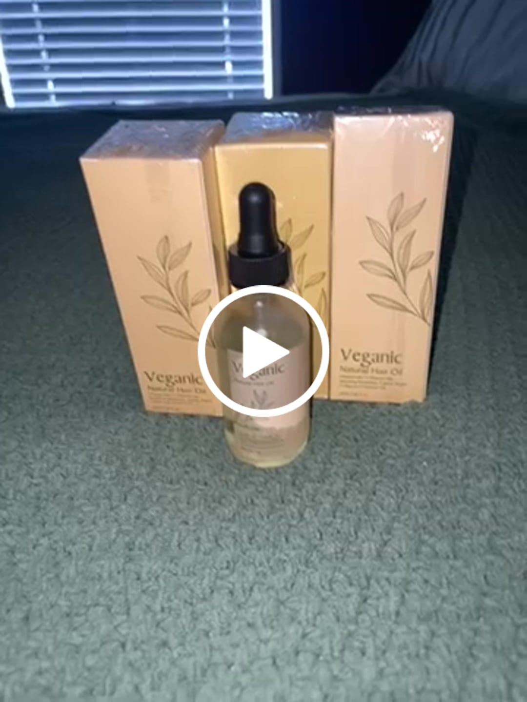 Customer video review of Early Black Friday Sale - Veganic Natural Hair Growth Oil