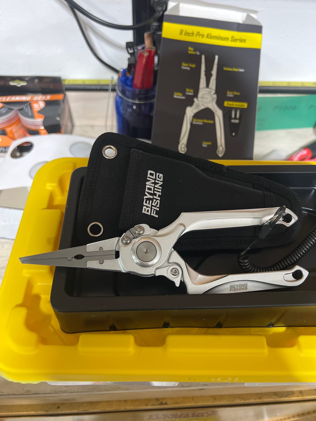 Customer photo review of Pro Aluminum Series 8" Inch Pliers