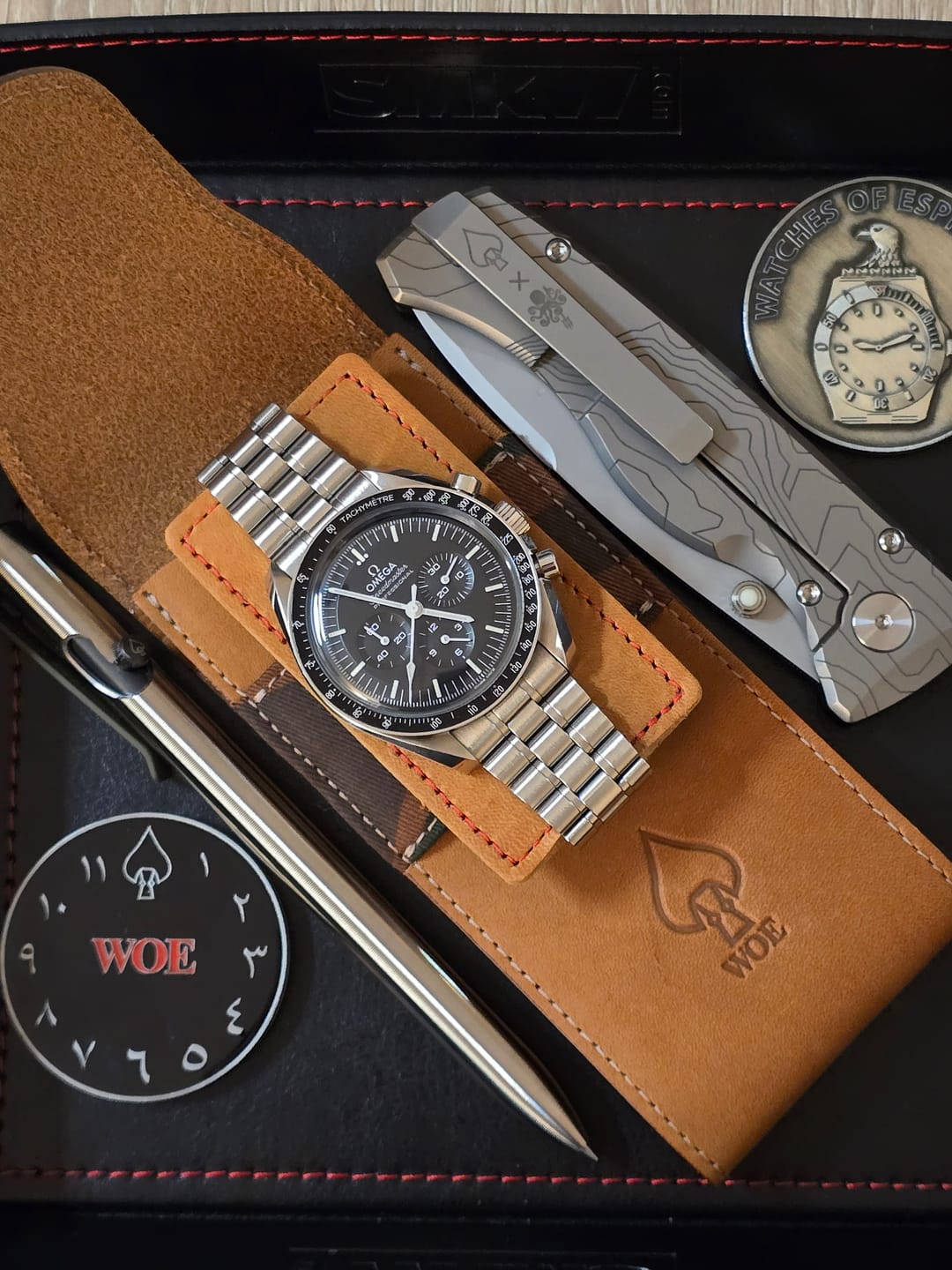 Customer photo review of Travel Pouch and Challenge Coin -NEW