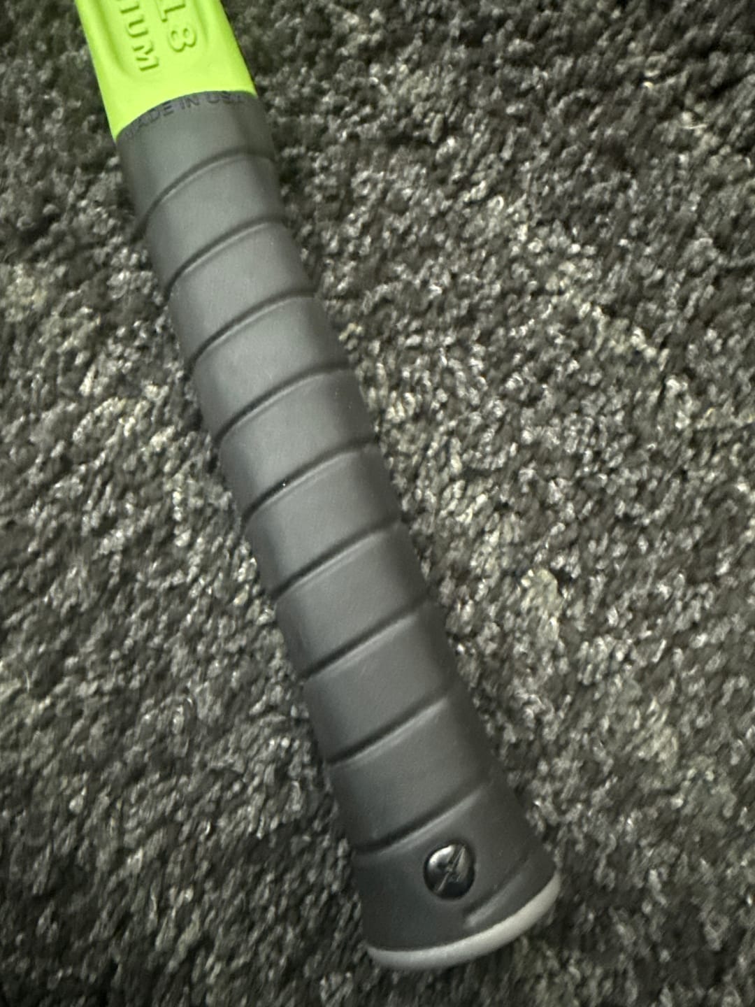 Customer photo review of Martinez Tools | Black Overlay Hammer Grip