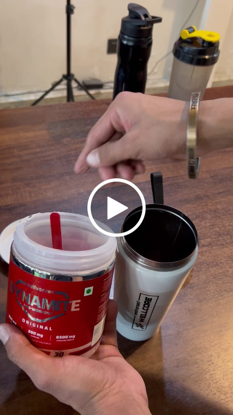Customer video review of Dynamite Pre-Workout (420g, 30 Servings) | Fruit Blast