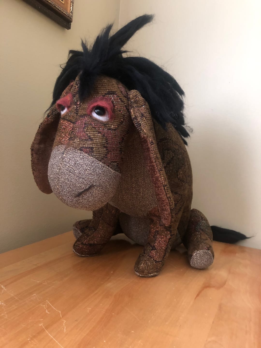 Customer photo review of Dear Donkey  PDF Pattern  Approx 37cm Seated