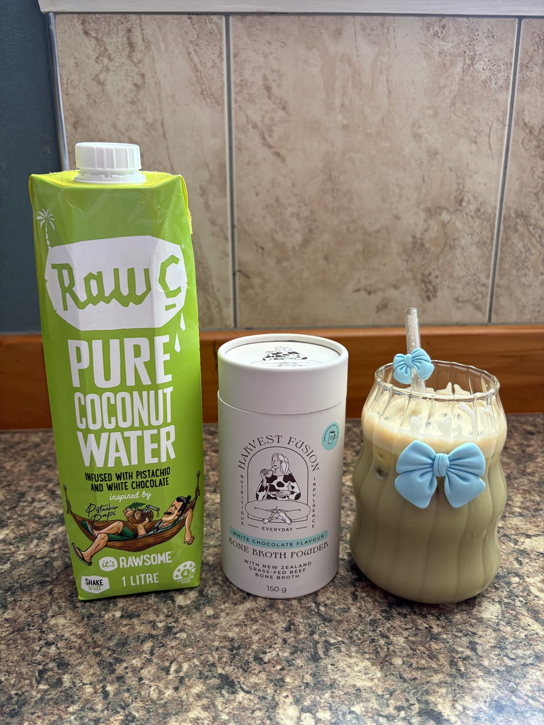 Customer photo review of White Chocolate Bone Broth