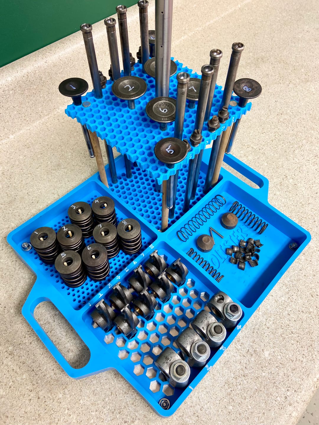 Customer photo review of Boltster Flexible Organizing Tray