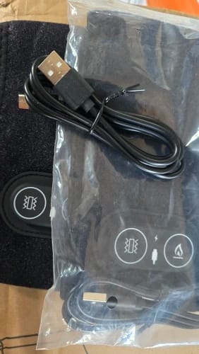 Customer photo review of WarmRelief™ Wrist Heat & Vibration Pad