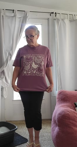 Customer photo review of Plants & Peckers T-Shirt