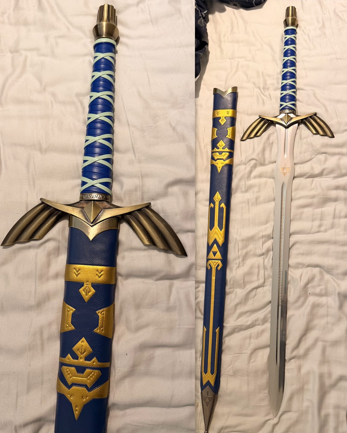 Customer photo review of Legend Of Zelda - Deluxe Master Sword