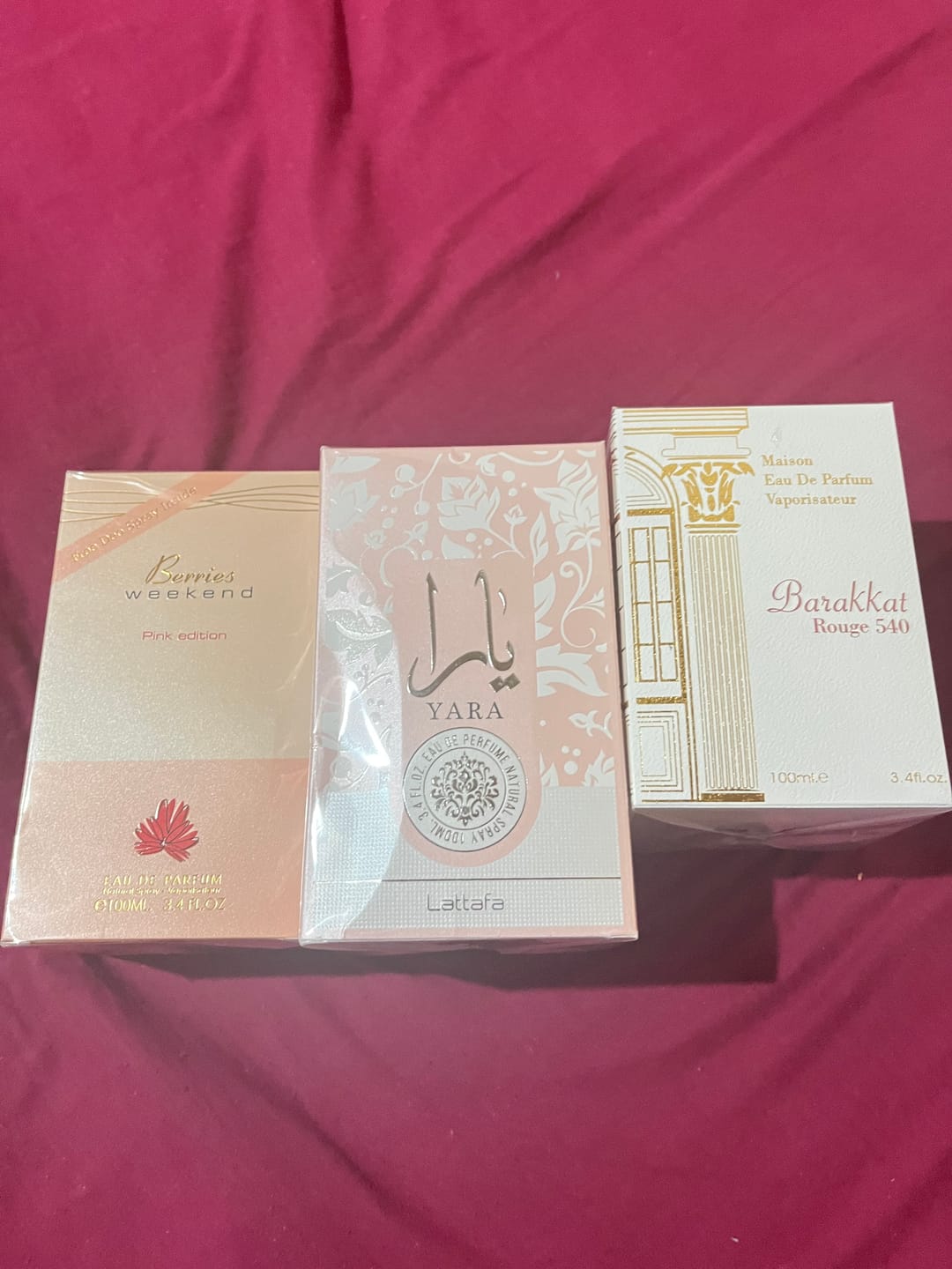 Customer photo review of Berries Weekend pink edition 100ml