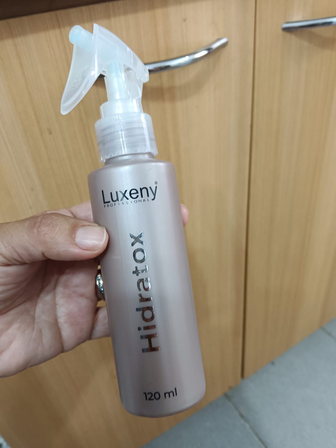 Customer photo review of Hidratox, tratamiento efecto bótox capilar instantáneo