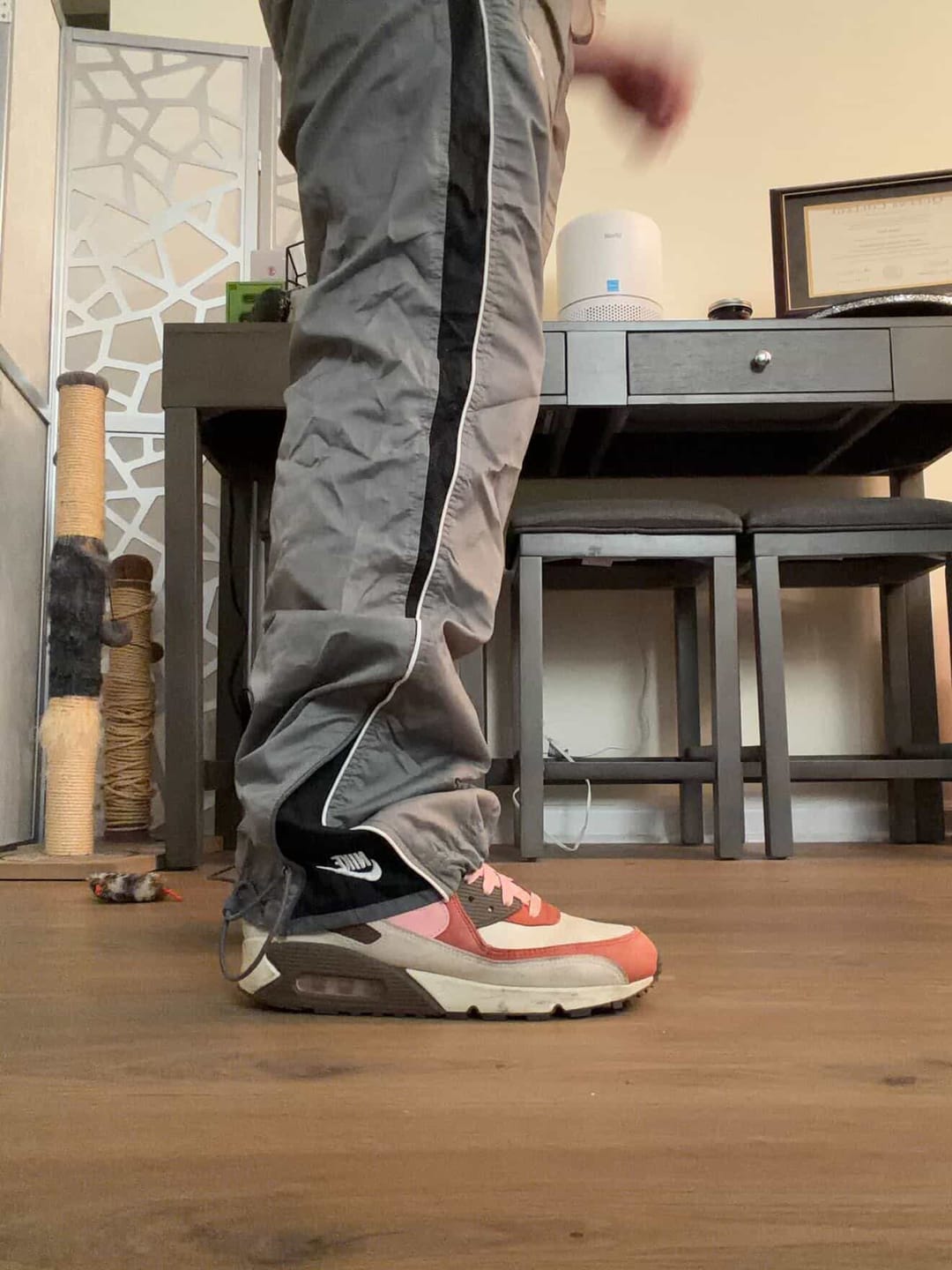 Customer photo review of Nike Vintage Track Pants RARE 2000s (L)