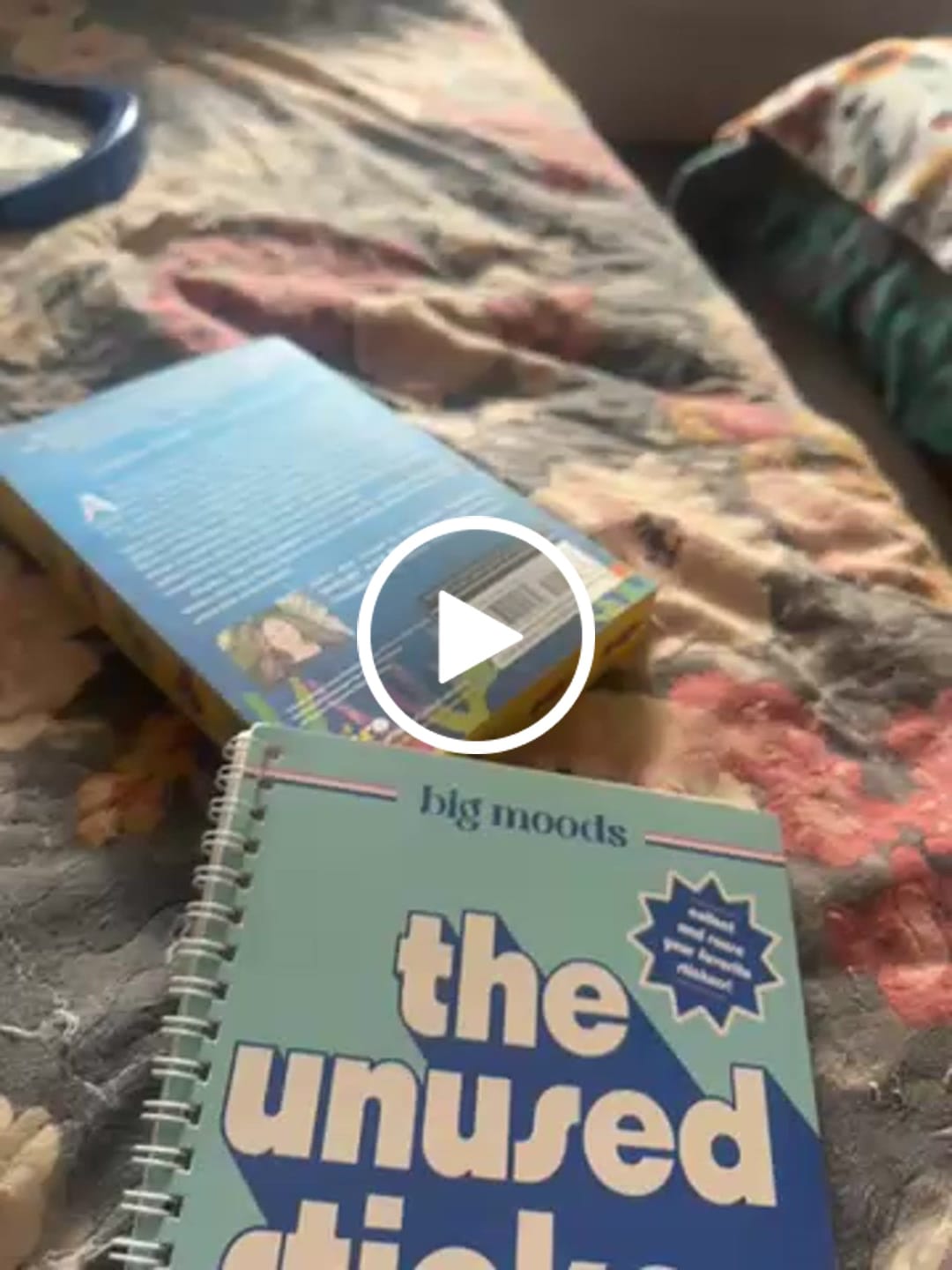 Customer video review of The Unused Sticker Book